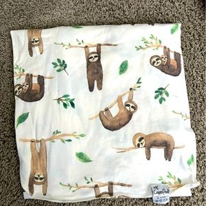 Copper Pearl swaddle blanket